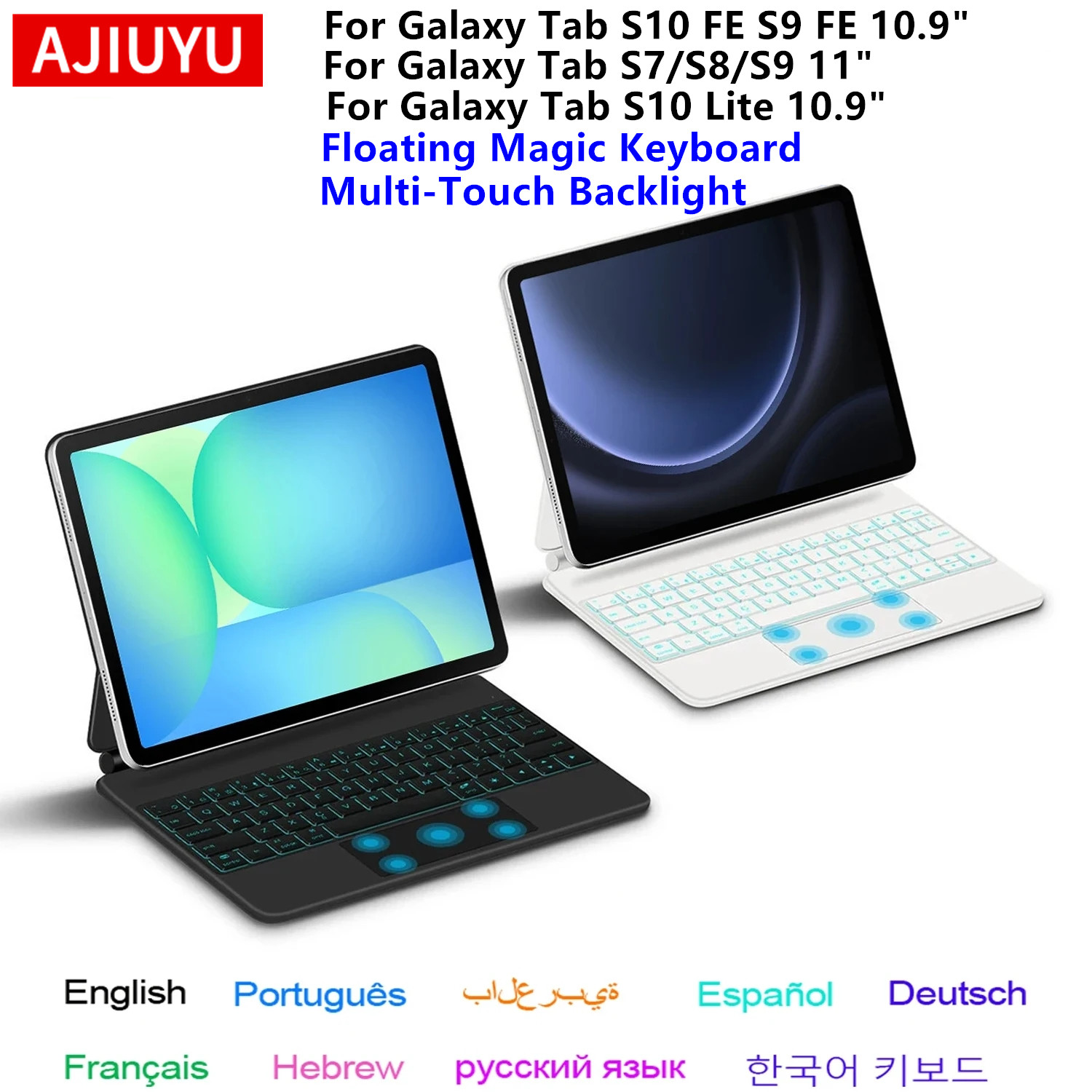 Tablet Accessories For Samsung - Magic Keyboard for Samsung Galaxy Tab