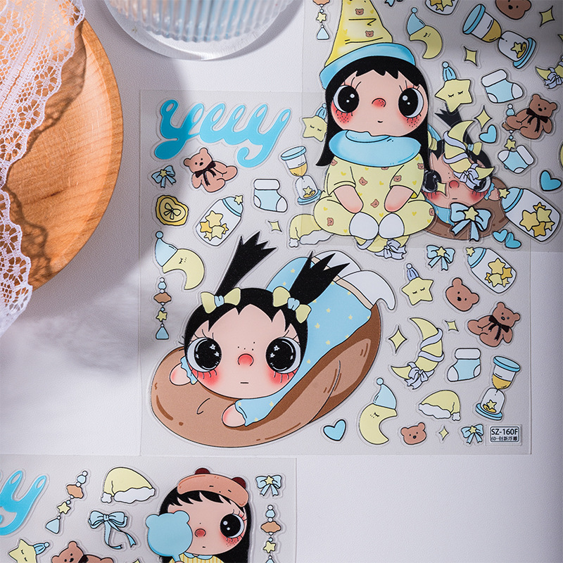 Yuyu Flower Season Girl Blue Y - Tablet Accessories Gifts 评论和价格
