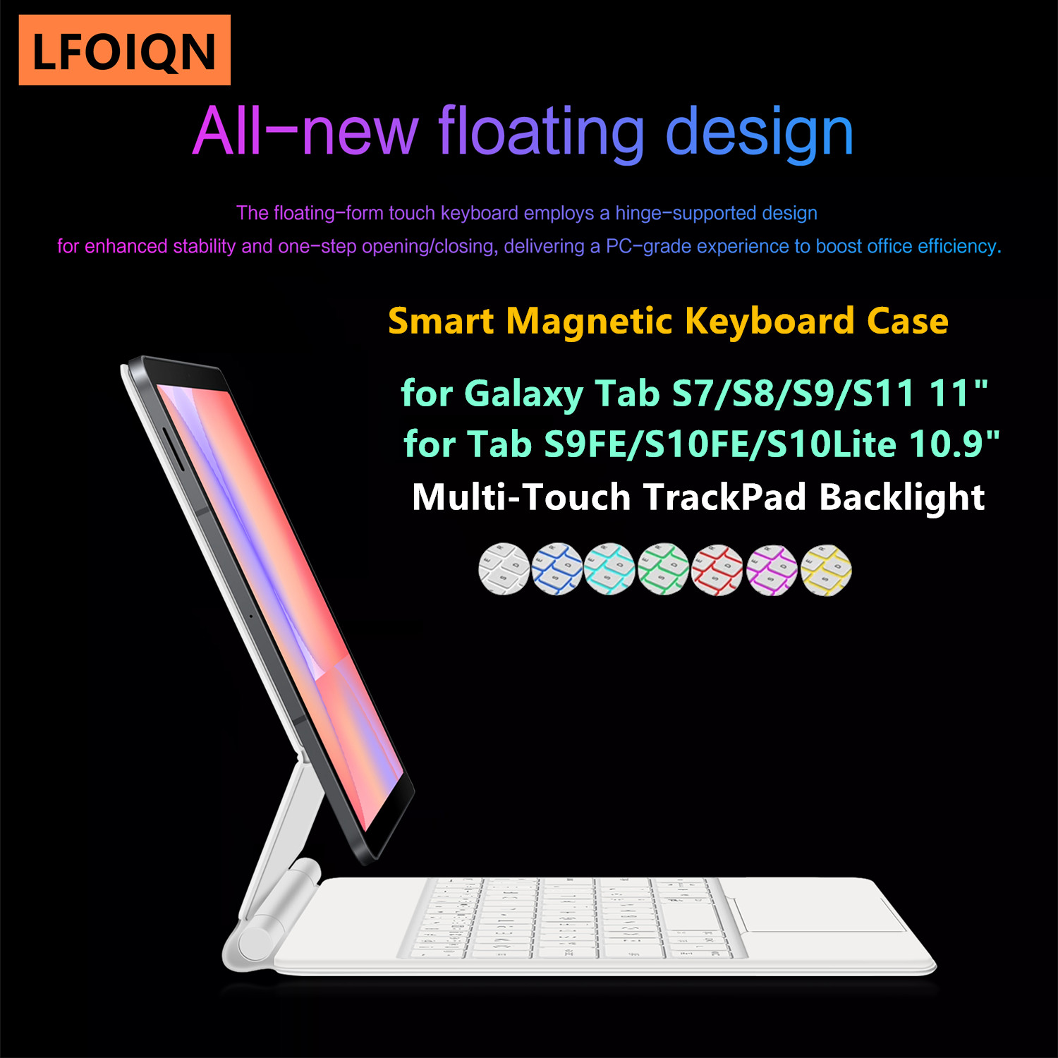 LFOIQN Magic Keyboard for Sams - Tablet Accessories For Samsung 评论和价格