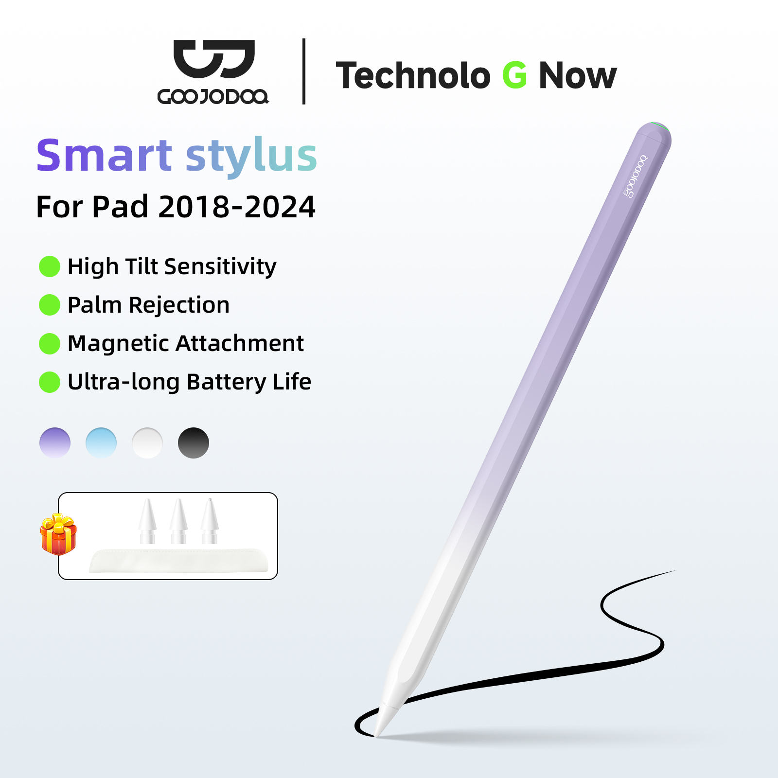 GOOJODOQ GD13 Pencil Stylus Pe - Bluetooth Trackpad 评论和价格