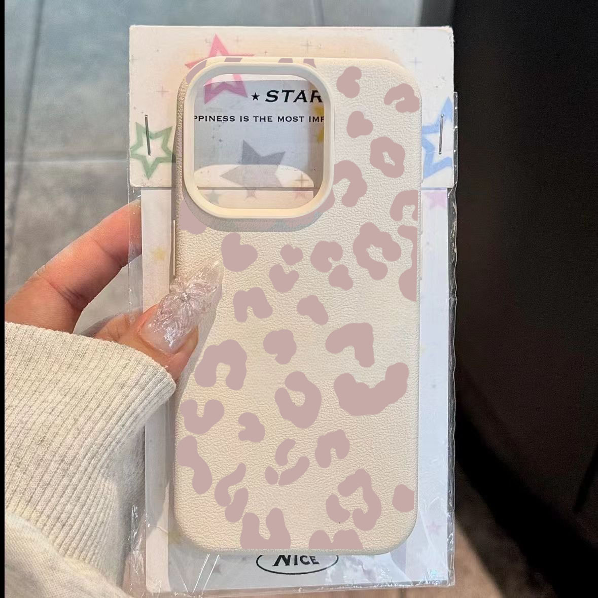 Pink Leopard Print Lichee Patt - Xiaomi Redmi Note 14 评论和价格