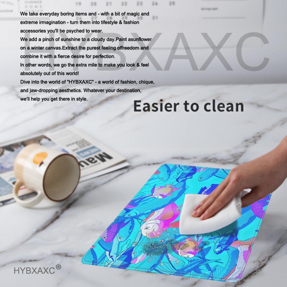 HYBXAXC Mouse Pad Cute Fish De - Rugged Tablet Accessories 评论和价格