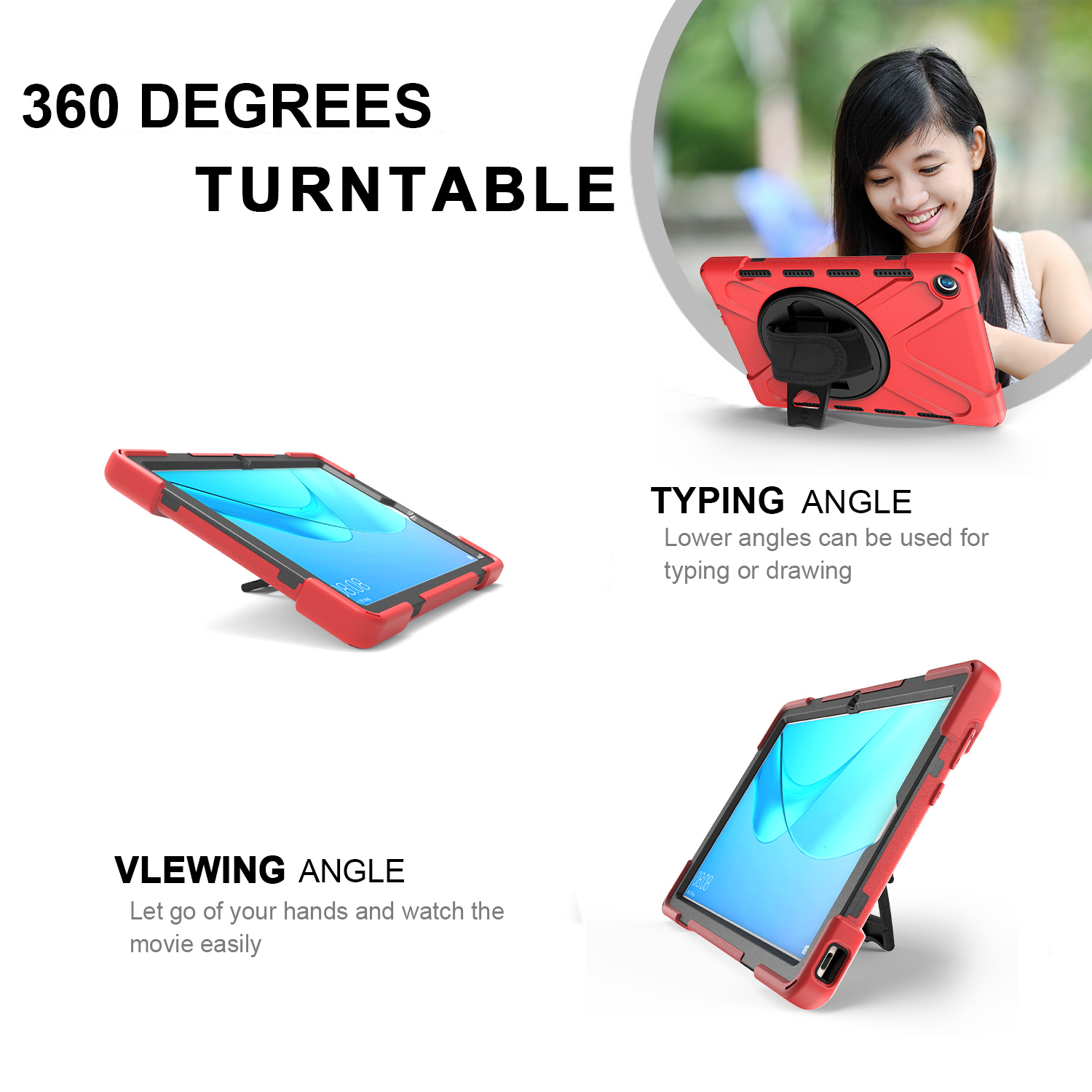 Heavy Duty Case For Huawei Mat - Huawei Tablet Accessories 评论和价格