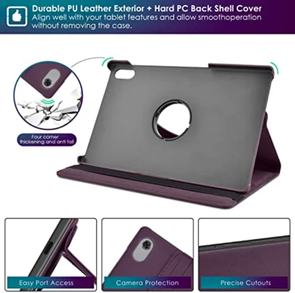 360 Rotating Case for Huawei M - Huawei Tablet Accessories 评论和价格